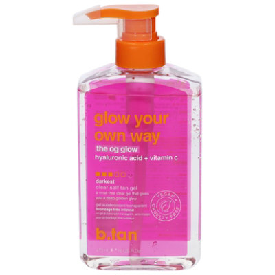 A Clear Dark Self Tan Gel Enriched With Skincare Faves Hyaluronic Acid Plus Vitamin C - 16 FZ - Image 1