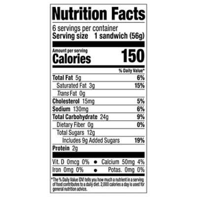 Dean's Country Fresh Limited Edition Featured Flavor Ice Cream Sandwiches 6-3.5 Fz - 6-3.5FZ - Image 2