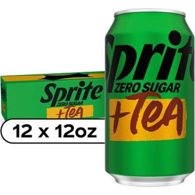 Sprite & Tea Zero Sugar - 12-12 Fl. Oz.