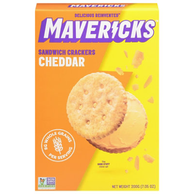 Mavericks Swc Cheddar 7.05oz - 7.05 OZ - Image 2