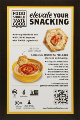 Food Should Taste Good Pita Mutligrain 5oz - 5 OZ - Image 6