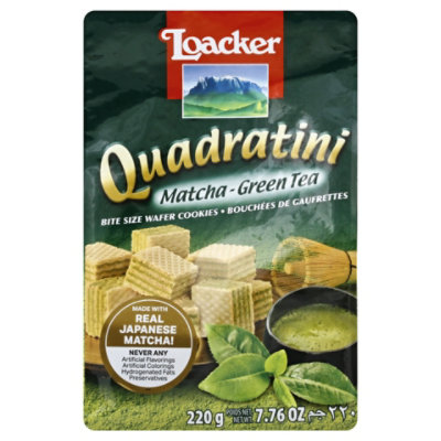 Loacker Quadratini Matcha 7.76oz - 7.76 OZ - Image 3