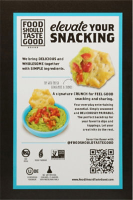 Food Should Taste Good Pita Sea Salt 5oz - 5 OZ - Image 6