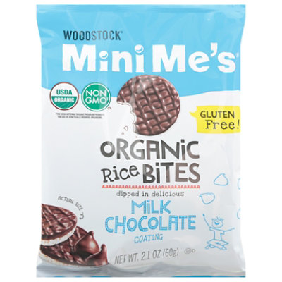 Woodstock Rice Bite Milk Chocolate 2.1oz - 2.1 OZ - Image 1