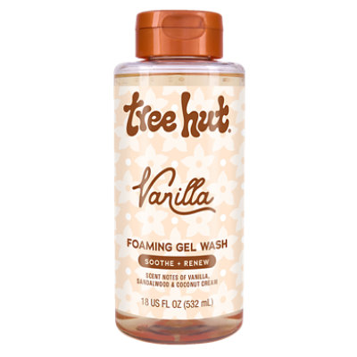 Tree Hut Vanilla Foaming Gel Wash - 18 FZ - Image 1