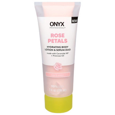 Onyx Professionals Hydrating Lotion & Serum Duo, Rose Petals, 7 Fl Oz - 7 FZ - Image 1