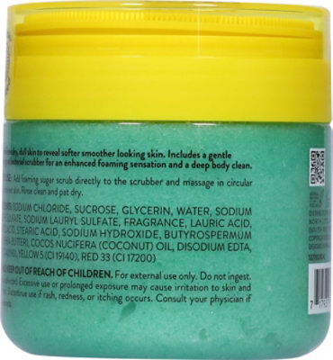 Onyx Professionals Foaming Body Scrub With Brush, Coconut Bliss, 16oz - 16 OZ - Image 5