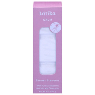 Latika Calm Showers Steamers - 9 OZ - Image 1