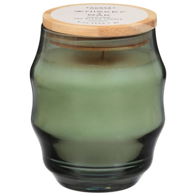 Foundry Cndl Wood Wick Whiskey Oak - 9 OZ - Image 1