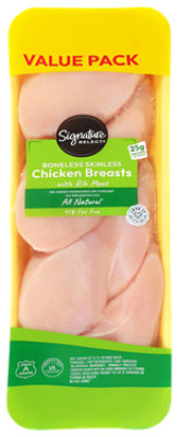 Signature Select Chicken Thigh Boneless Skinless Value Pack lb