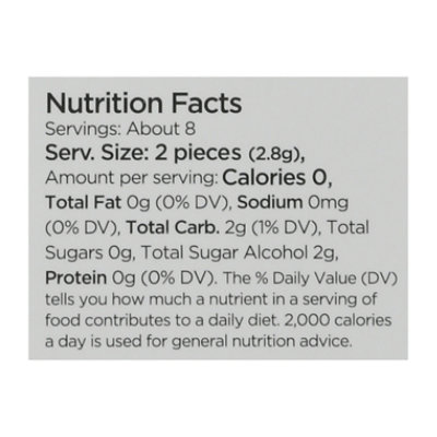 Simply Gum Sf Spearmint Chewing Gum 55ct - 55 CT - Image 4