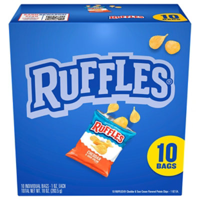 Ruffles Cheddar & Sour Cream Multi Pack 10ct - 10 CT - Image 1