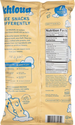 Khloud Popcorn White Cheddar 4oz - 4 OZ - Image 5