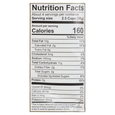 Khloud Popcorn White Cheddar 4oz - 4 OZ - Image 3