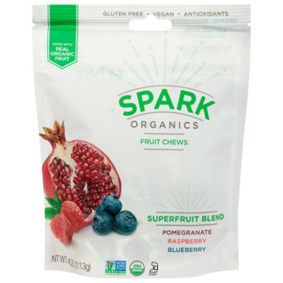 Spark Organic Superfruit Chews 4oz - 4 OZ - Image 3