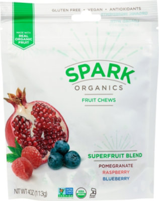 Spark Organic Superfruit Chews 4oz - 4 OZ - Image 2