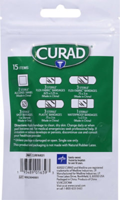 Curad Portable First Aid Kit - 15 CT - Image 4