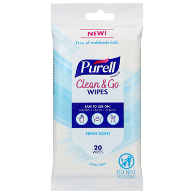 Purell Clean Go Wipes 20ct - 20 CT - Image 2