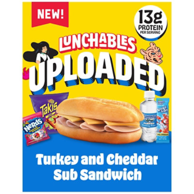 Lunchables Turkey & Cheddar Sub Sandwich 15.91 Oz - 15.91 OZ - Image 1