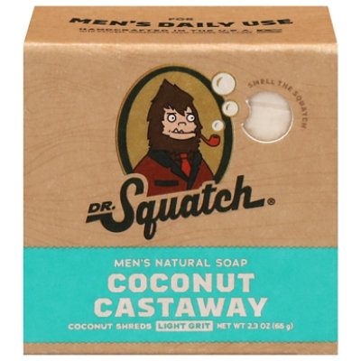Dr. Squatch Coconut Castaway Mini Bar Soap - 2.3 OZ - Image 2