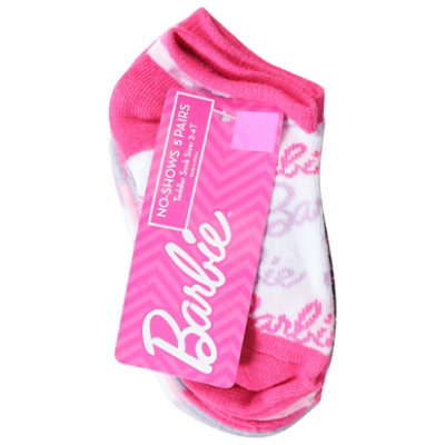 Barbie Kids Socks - 5 Pair - Image 2