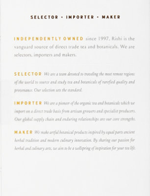 Rishi Tea Hamomile Medley 15pc - 15 CT - Image 5
