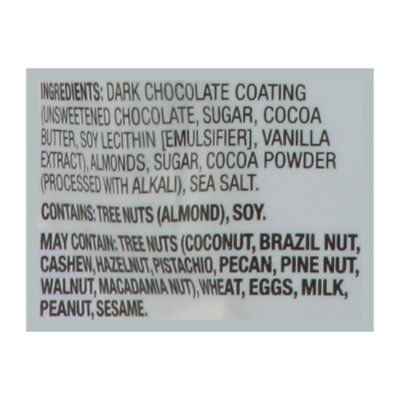 Signature Select Slightly Dipped Dark Chocolate Almonds 6 Oz - 6 OZ - Image 4