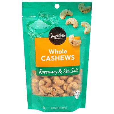 Signature Select Rosemary & Salt Whole Cashews 5oz - 5 OZ - Image 1