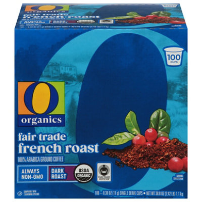 O Organic French Roast Coffee Pods - 100 Count - Image 1