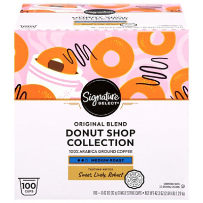 Signature Select Donut Shop Collection Coffee Pods - 100 Count - Image 2