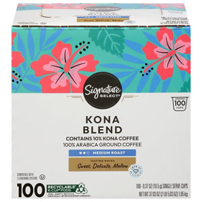 Signature Select Kona Blend Coffee Pods 100 Ct - 100 CT - Image 2
