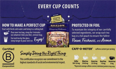 Bigelow Tea Whispering Wildflowers - 18 CT - Image 3