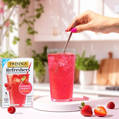 Twining Tea Refresher Strawberry Raspberry - 5 CT - Image 2
