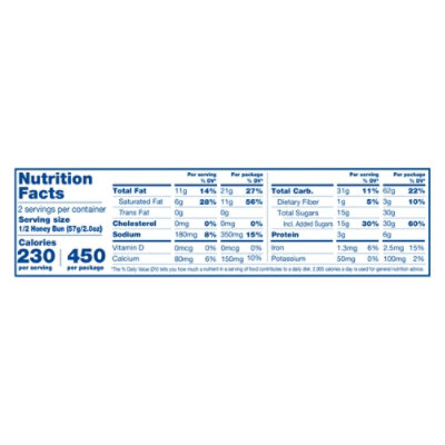 Wonder Glazed Honey Bun - 4 OZ - Image 3