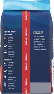 Seattles Best Coffee 6th Ave Bistro Organic Ground Coffee - 10 Oz - Image 4
