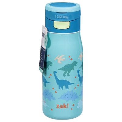 Zak! Stainless Steel Dino Sipper - 13.5 Oz - Image 1