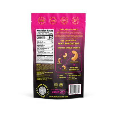 Daily Crunch Cashews Sweet & Spicy - 4 OZ - Image 2