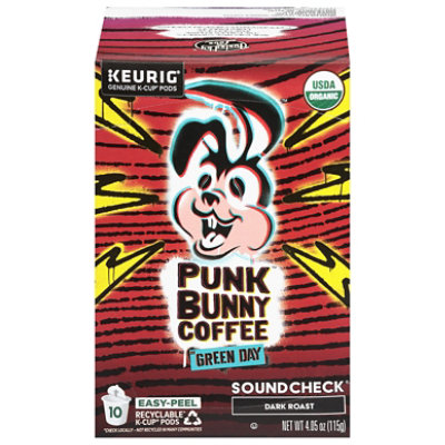 Punk Bunny Coffee Kcup Sound Check Dark - 10 CT - Image 2