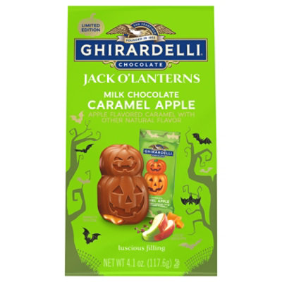 Milk Chocolate Carml Apple Jack O Lantern - 4.1 OZ - Image 2