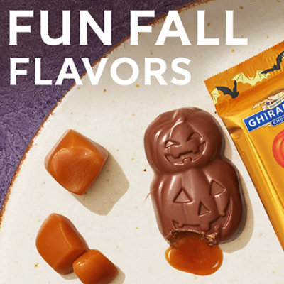 Ghirardelli Milk Chocolate Caramel Jack O' Lanterns - 4.1 Oz - Image 5