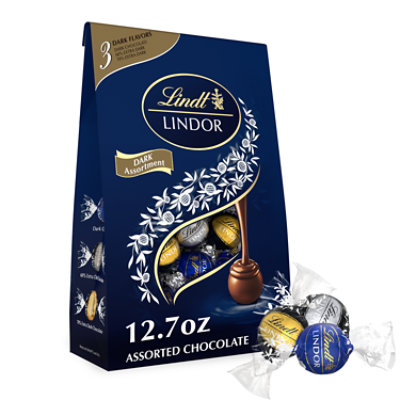 Lindor Asst Dark Choc Truffle - 12.7 OZ - Image 1
