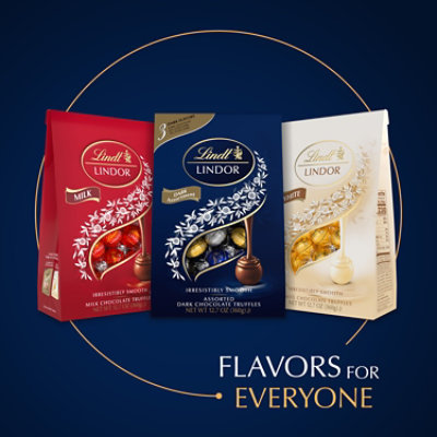 Lindor Asst Dark Choc Truffle - 12.7 OZ - Image 4
