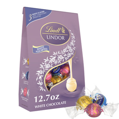 Lindor Ass White Choc Truffle - 12.7 OZ - Image 1
