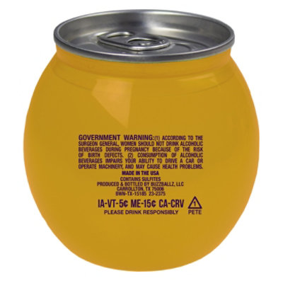 Buzzballz Passion Fruit Martini Wine Cocktail 187ml 30pf - 187 ML - Image 4