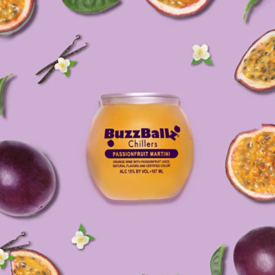 Buzzballz Passion Fruit Martini Wine Cocktail 187ml 30pf - 187 ML - Image 3