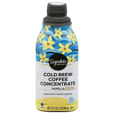 Signature Select Vanilla Cold Brew Coffee Concentrate 32 Fz - 32 FZ