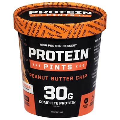 Protein Pints Ice Cream 30g Protein Peanut Butter Cup - 16 OZ - Image 2
