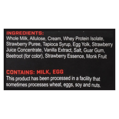 Protein Pints Ice Cream 30g Protein Strawberry - 16 OZ - Image 4