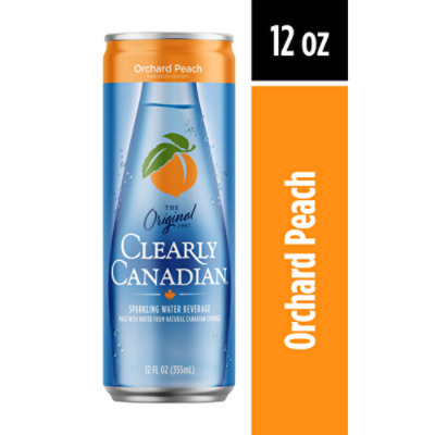 Clearly Canadian Orchard Peach 12fz - 12 FZ - Image 1