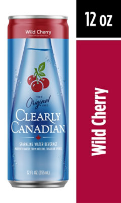 Clearly Canadian Wild Cherry 12fz - 12 FZ - Image 1